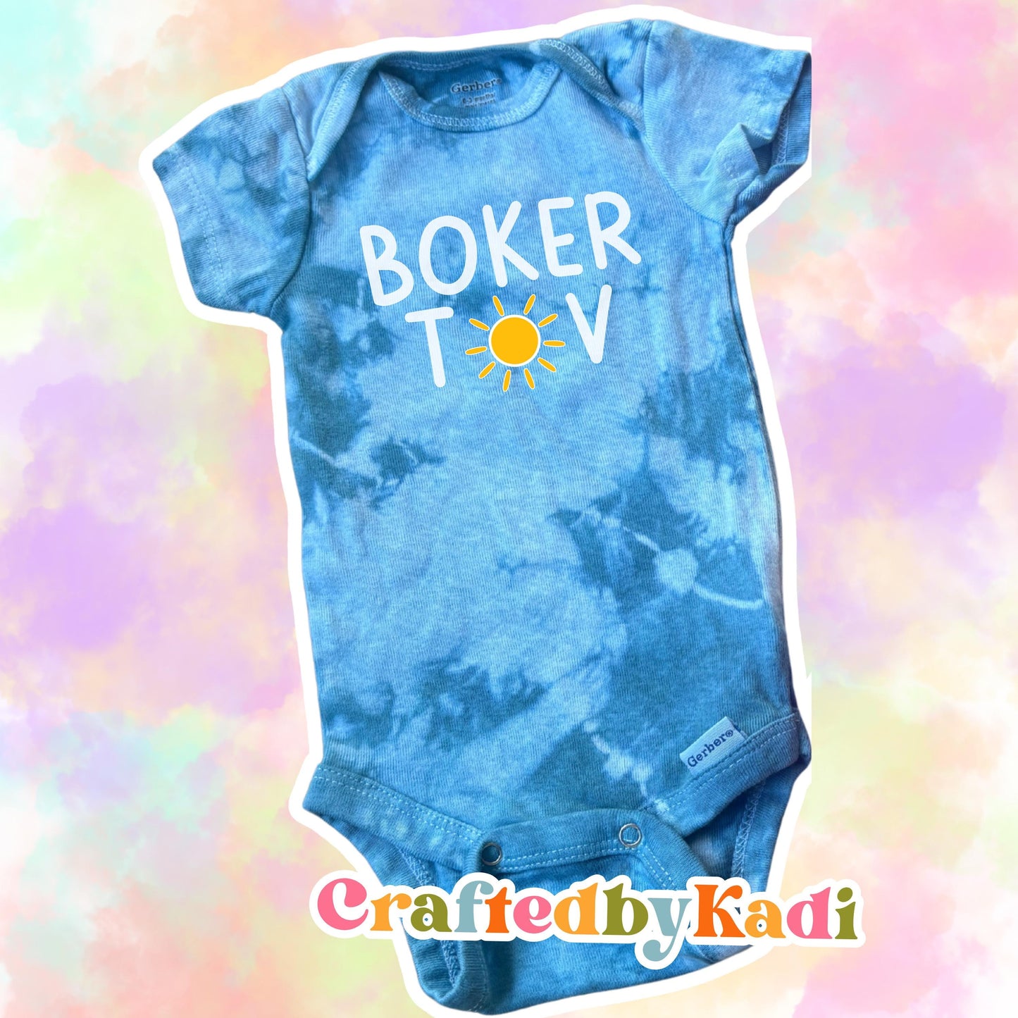 Boker Tov Onesie - Sweet Starts Begin Here ☀️