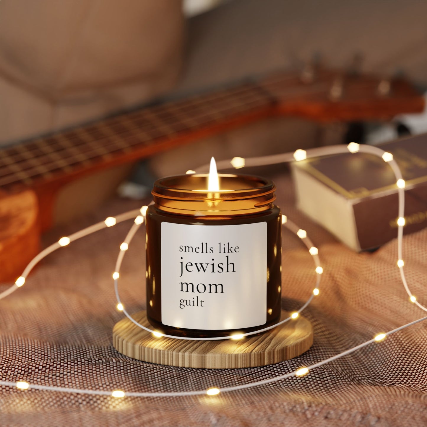 Smells Like Jewish Mom Guilt Candle