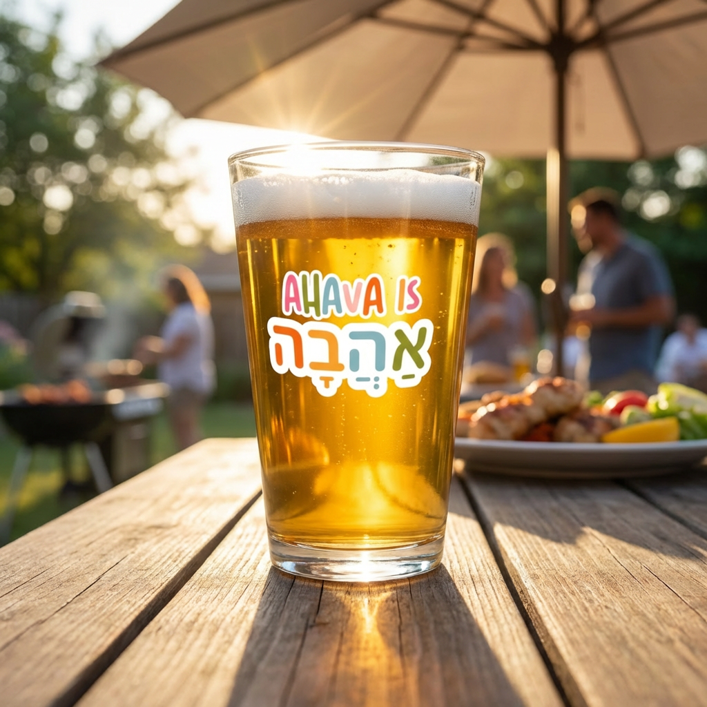 Ahava is Ahava 16oz Pint Glass