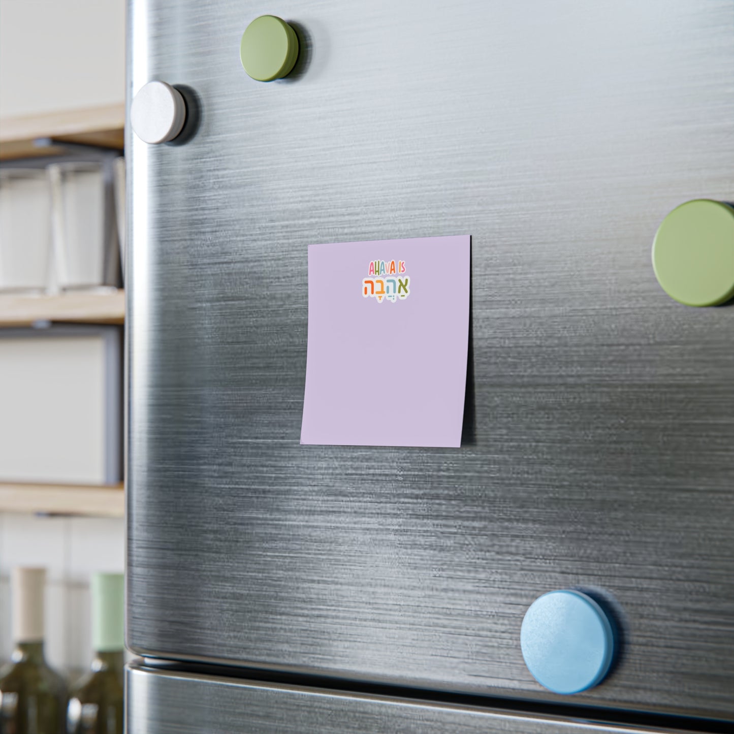 Ahava is Ahava Post-it® Note Pads
