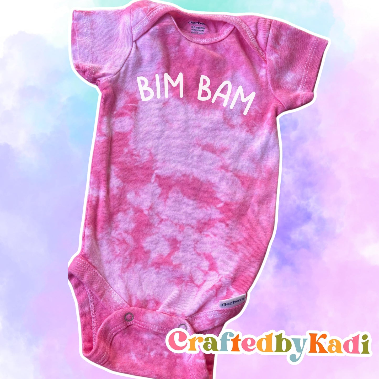 Bim Bam Tot Shabbat Tie-dye Tee