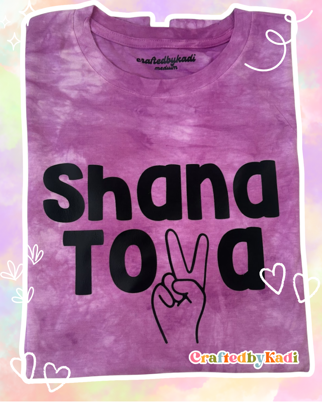 Rosh Hashanah Shana Tovah Tie-dye Tee/Baby Onesie/Sweatshirt