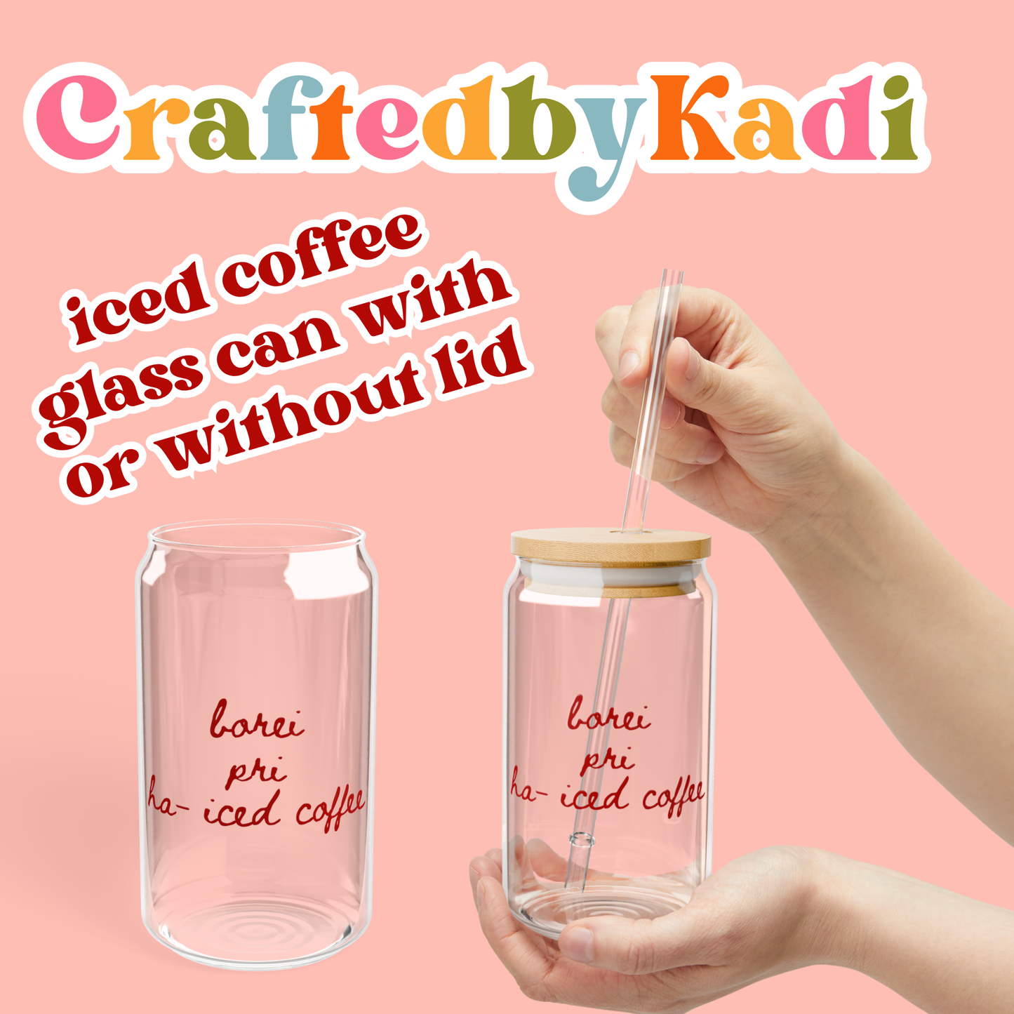 Borei Pri ha iced coffee cup