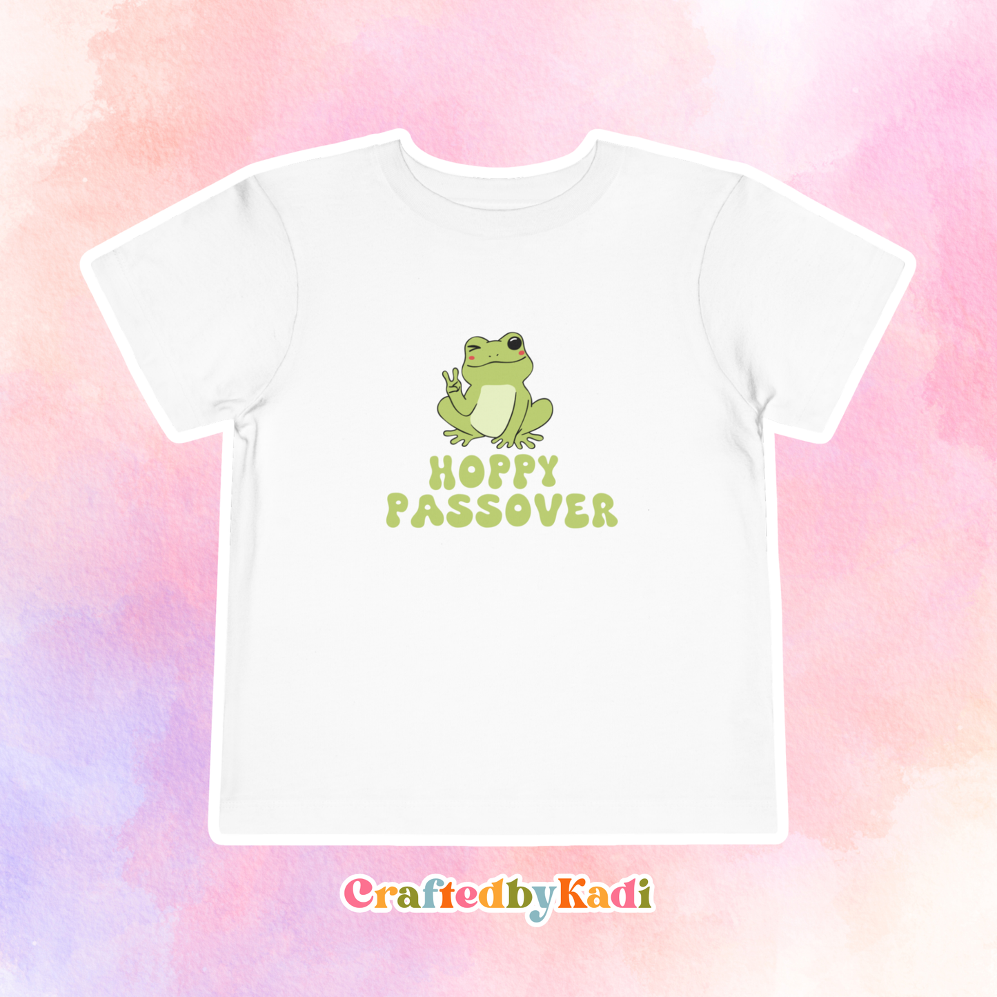 Hoppy Passover Toddler Tee