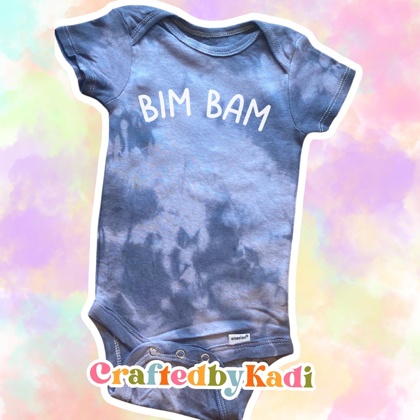 Bim Bam Tot Shabbat Tie-dye Tee