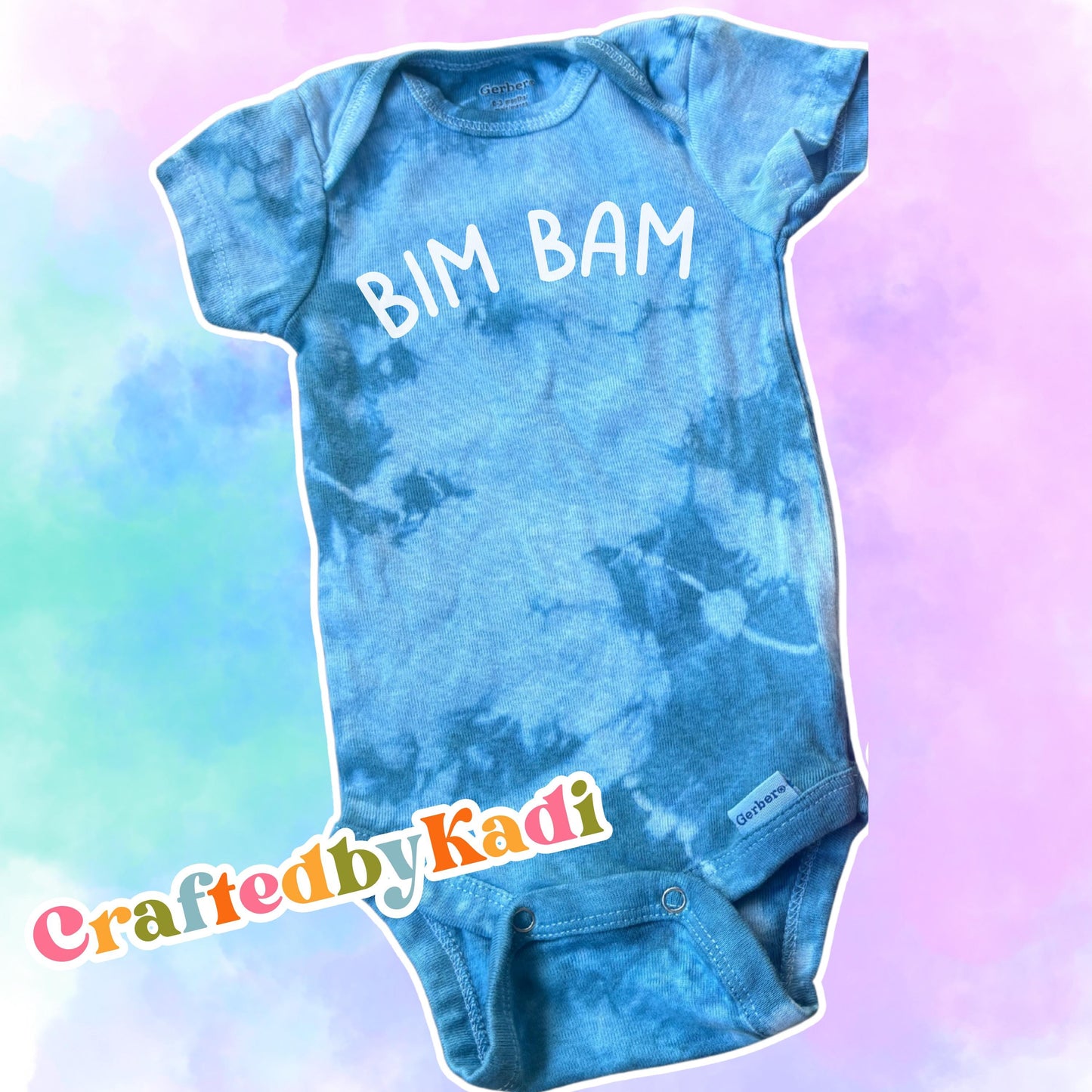 Bim Bam Tot Shabbat Tie-dye Tee