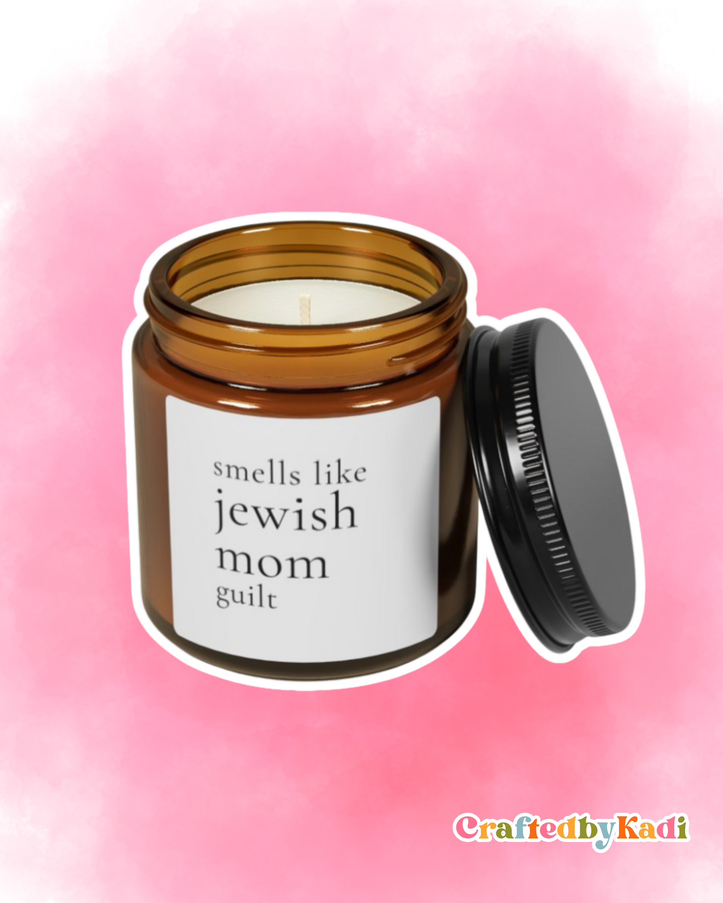 Smells Like Jewish Mom Guilt Candle
