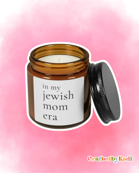 In My Jewish Mom Era Candle